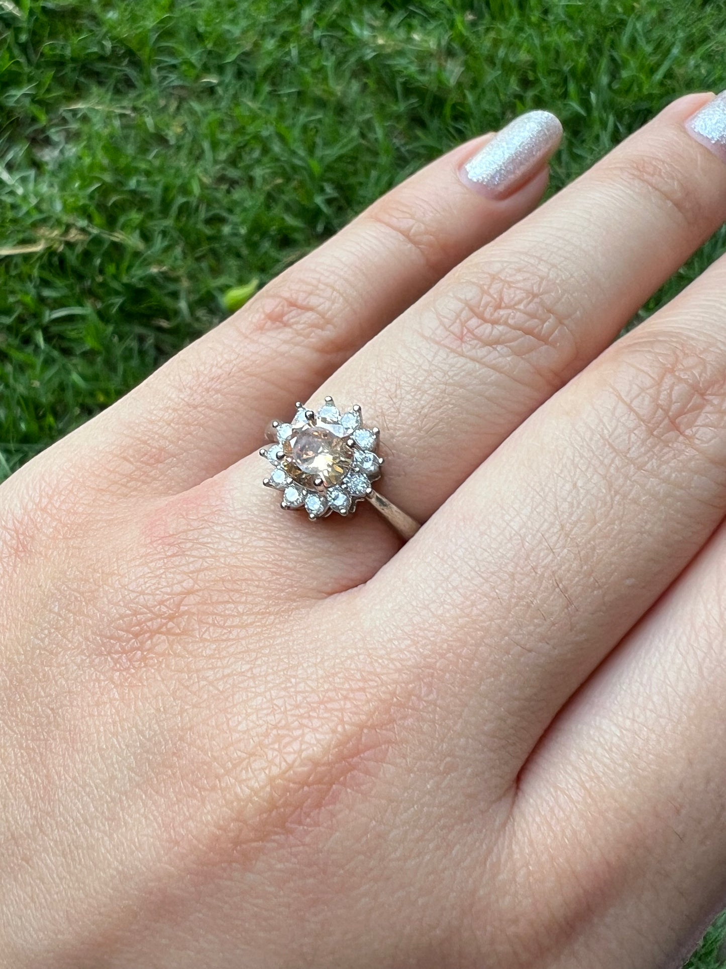 Yellow Champagne Ring