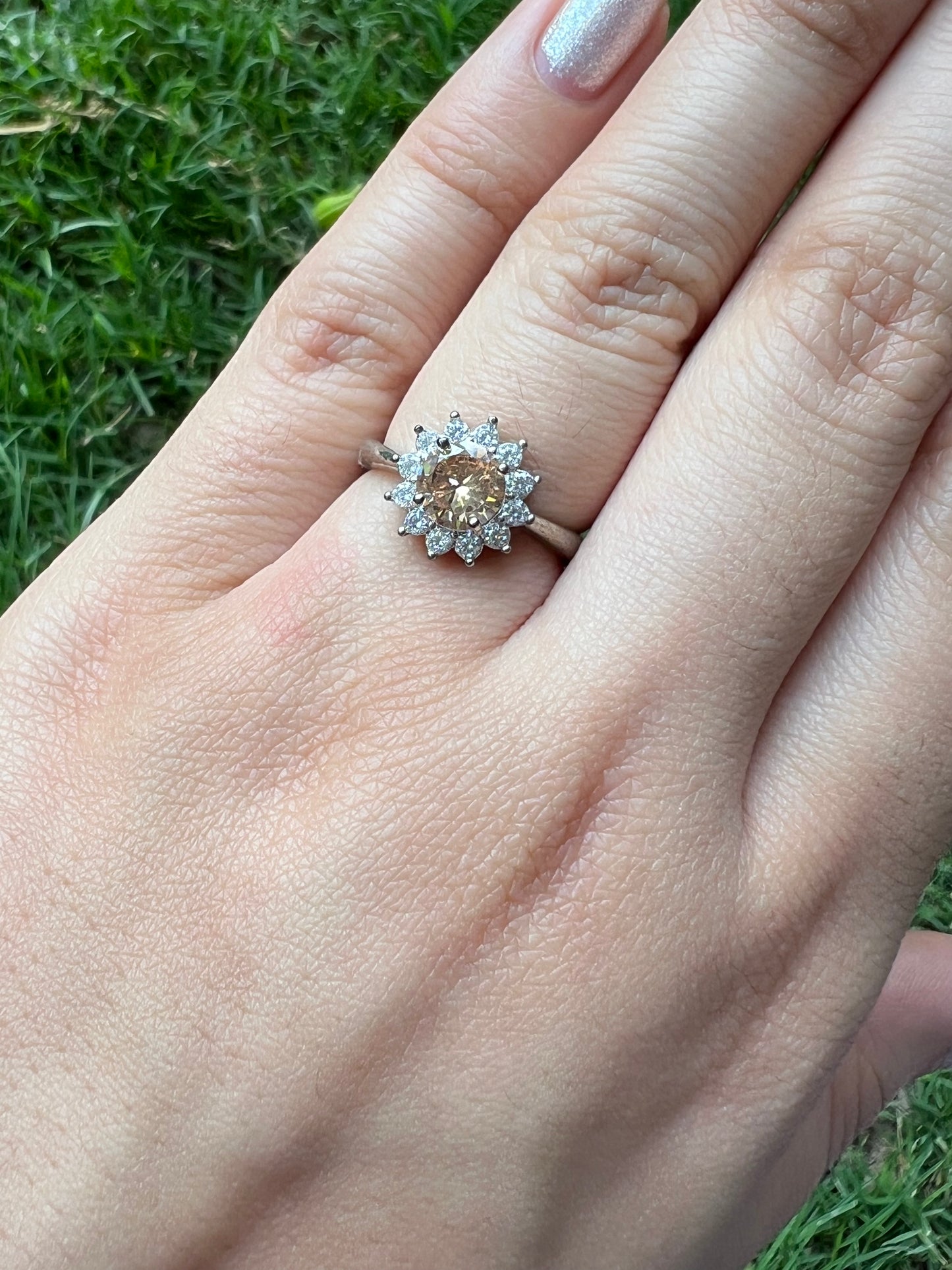 Yellow Champagne Ring