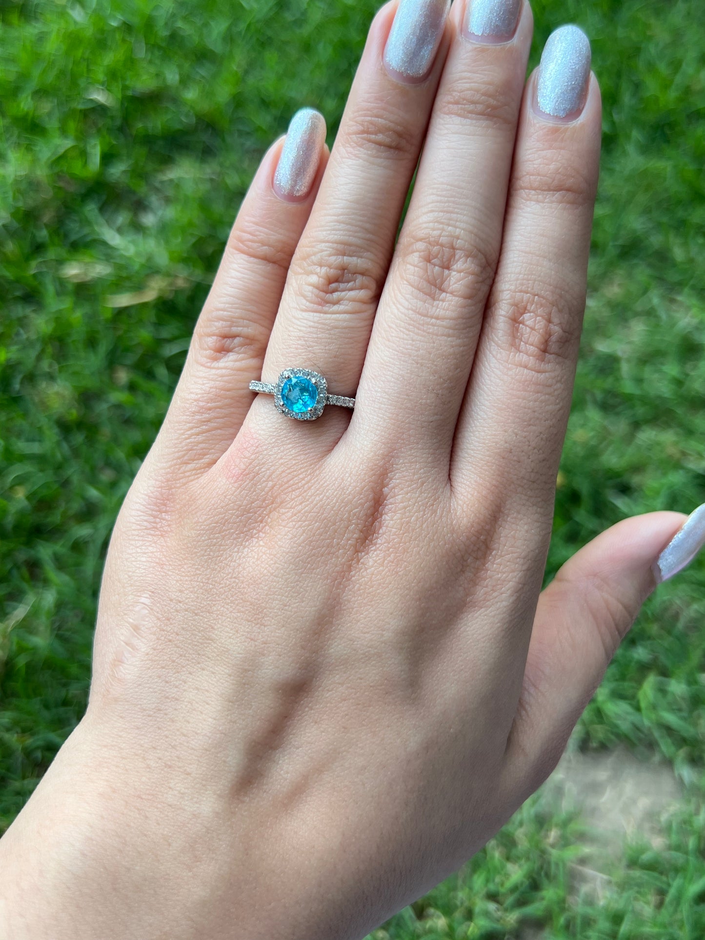 Waves of Blue Ring