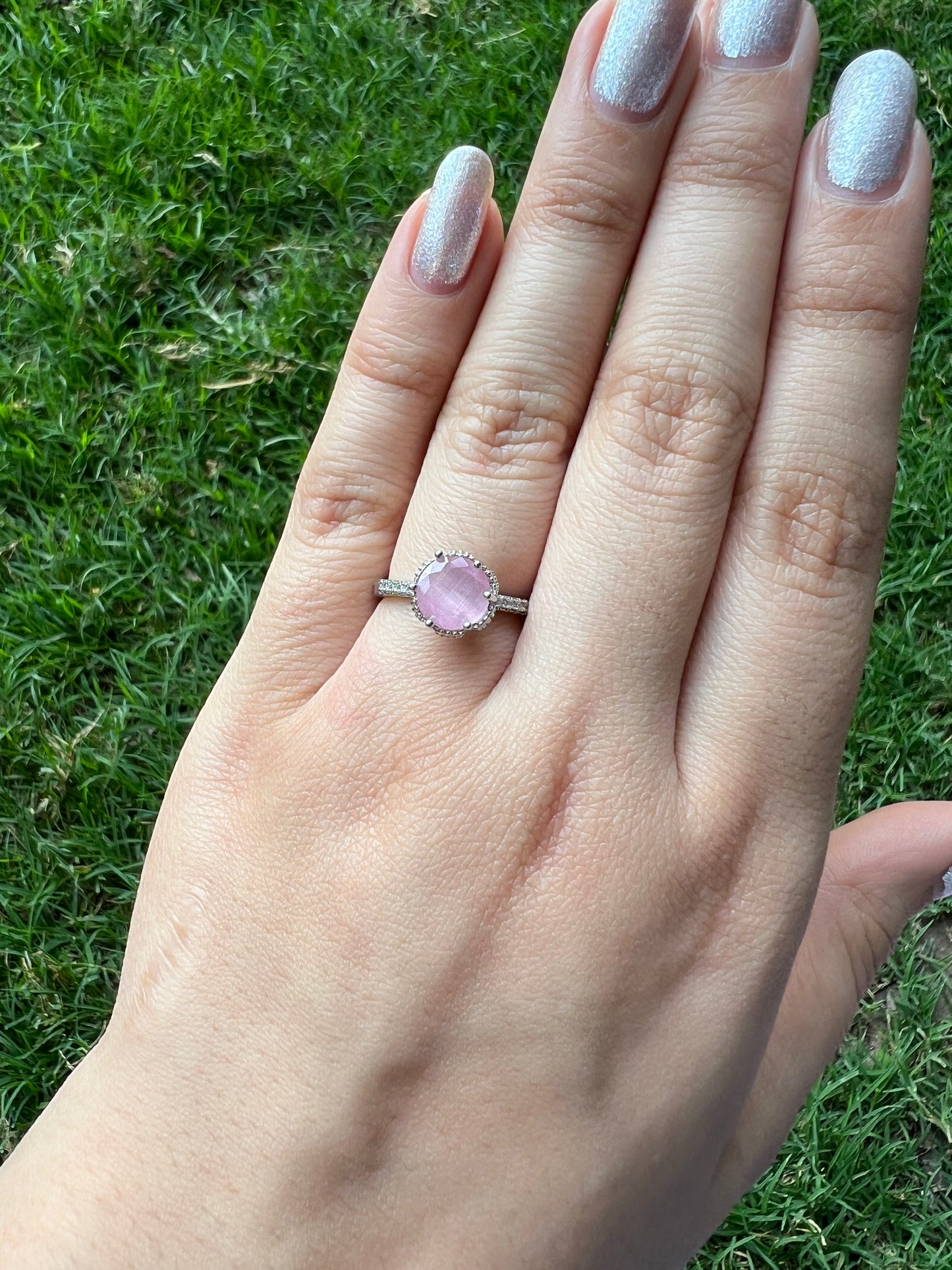 Pink Lovebug Ring