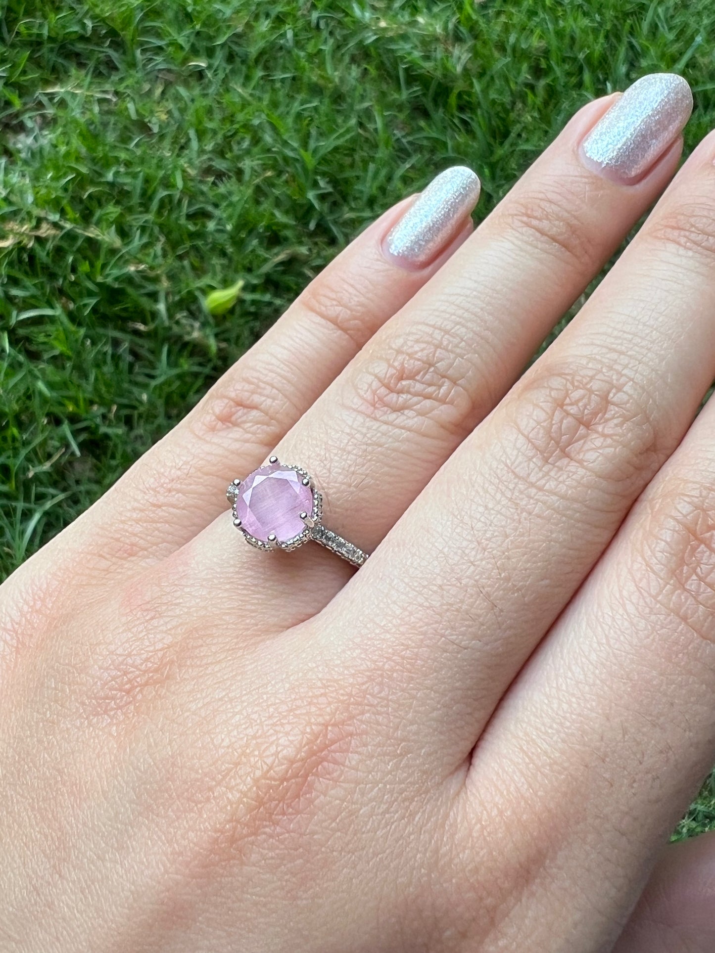 Pink Lovebug Ring