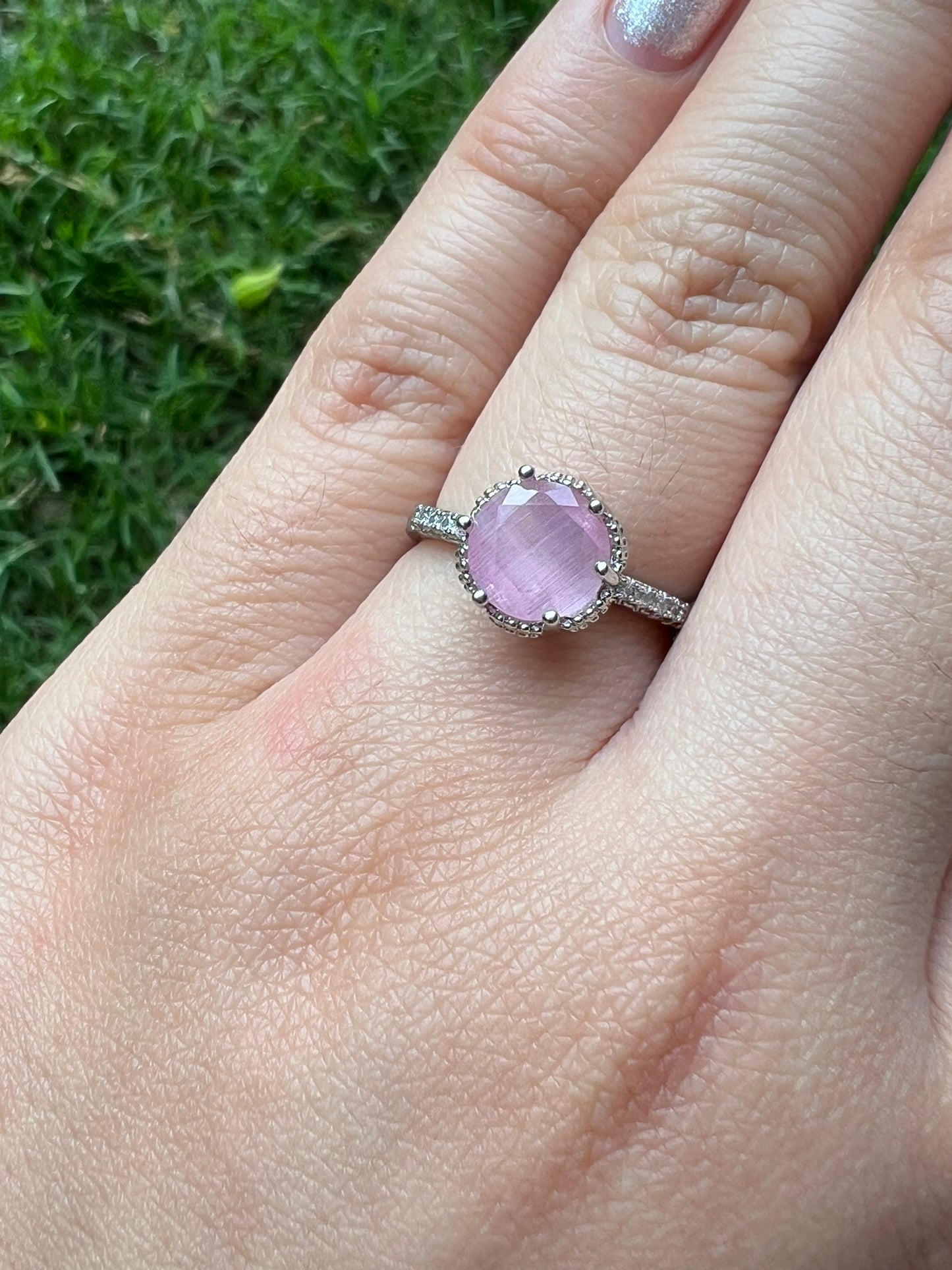 Pink Lovebug Ring