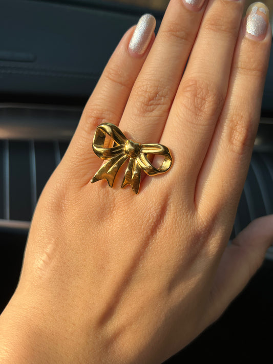 Eternity Bow Ring