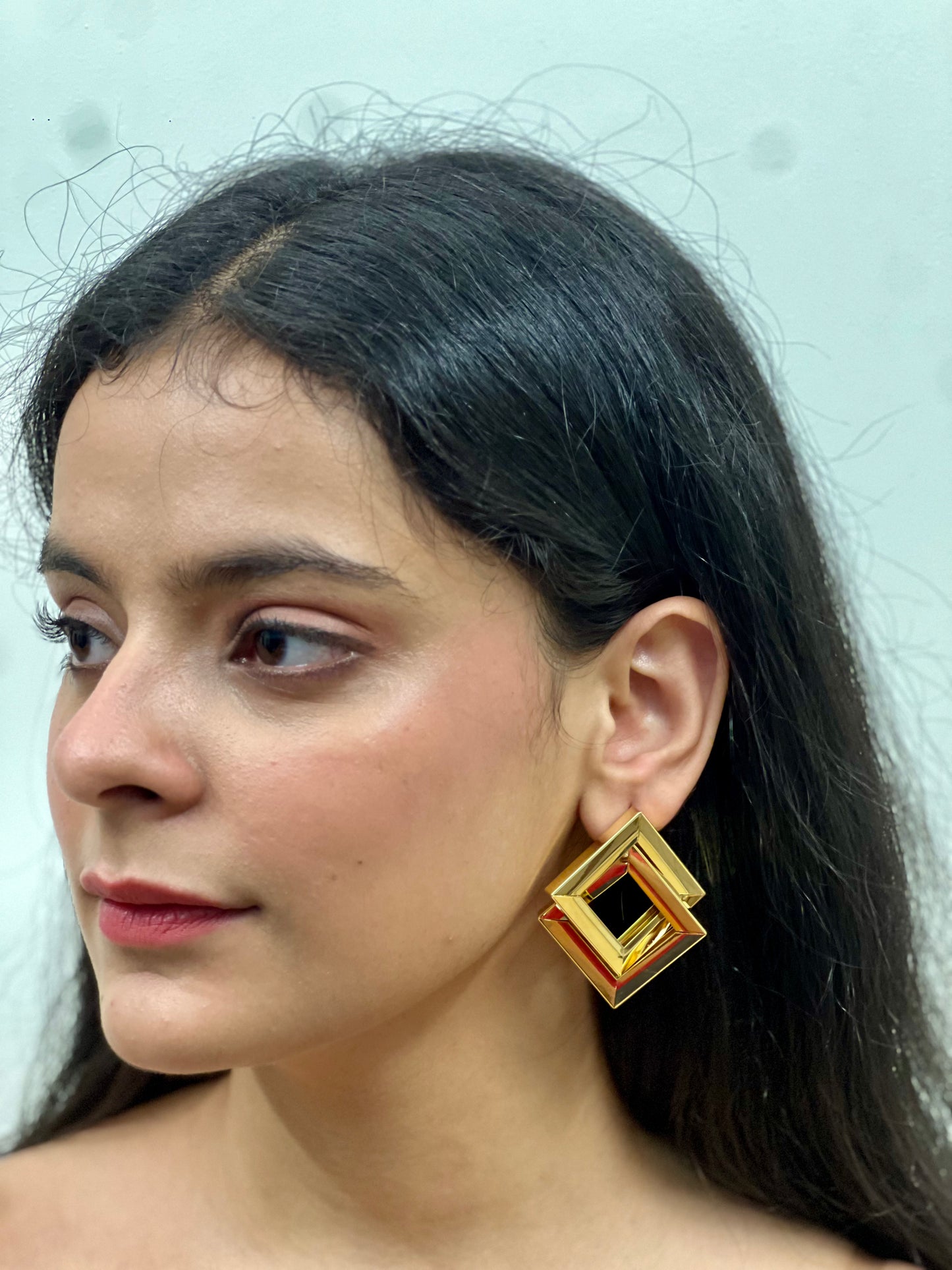 Bold Squared Hoops