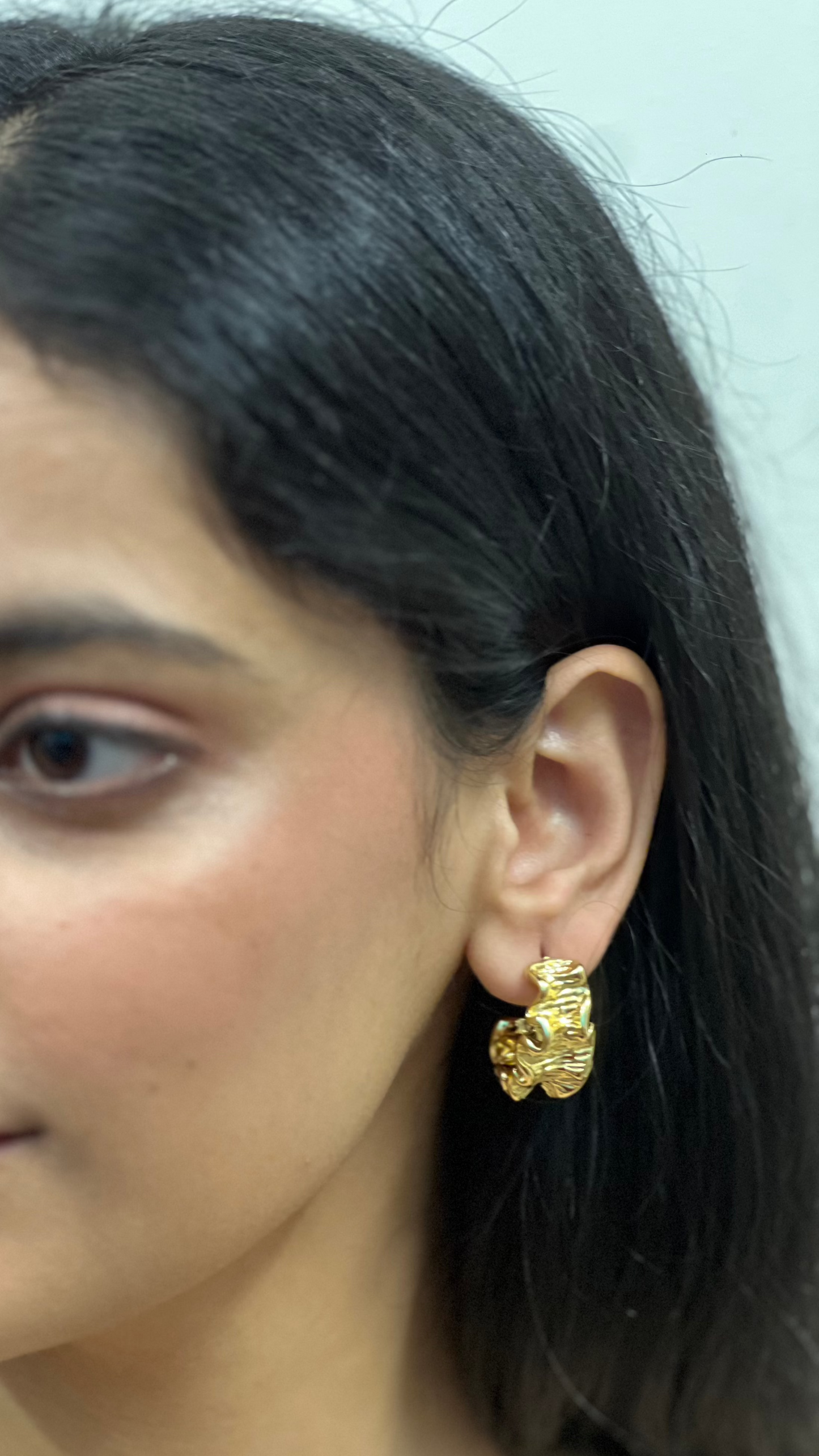 Stardust Textured Earrings