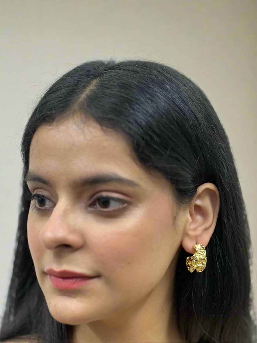 Stardust Textured Earrings