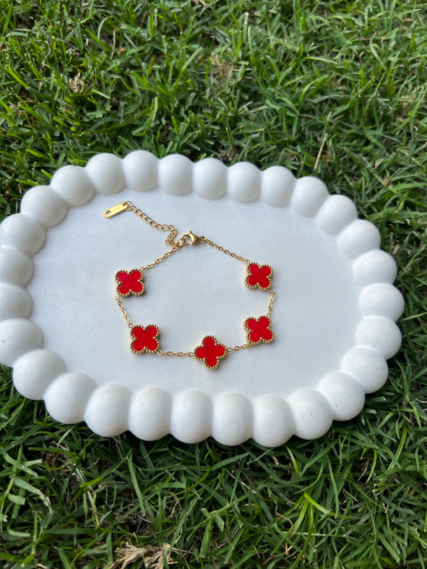 Red Clover Bracelet