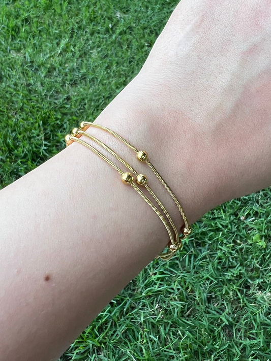 Golden trinity Bracelet