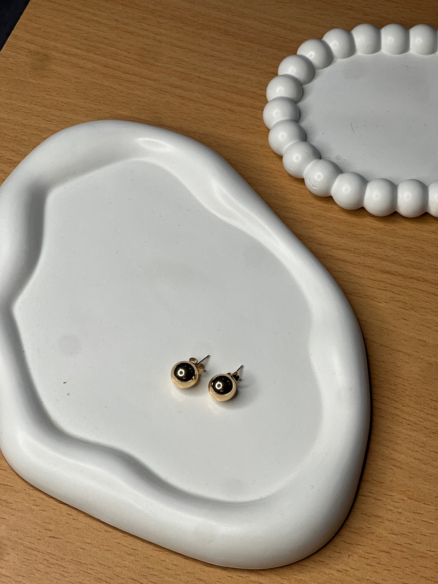 Aurea Gold Studs