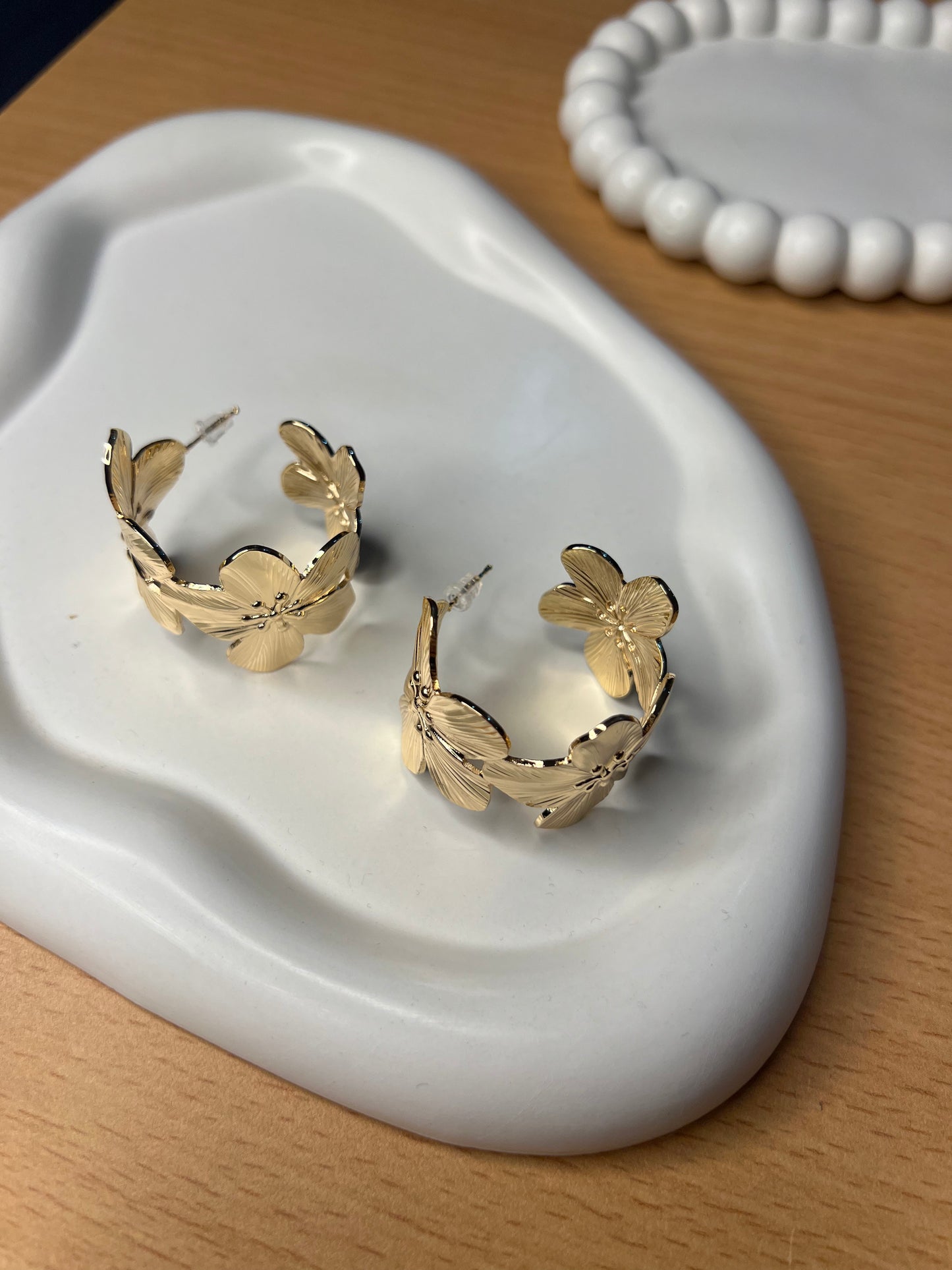 Garden Bloom Hoops