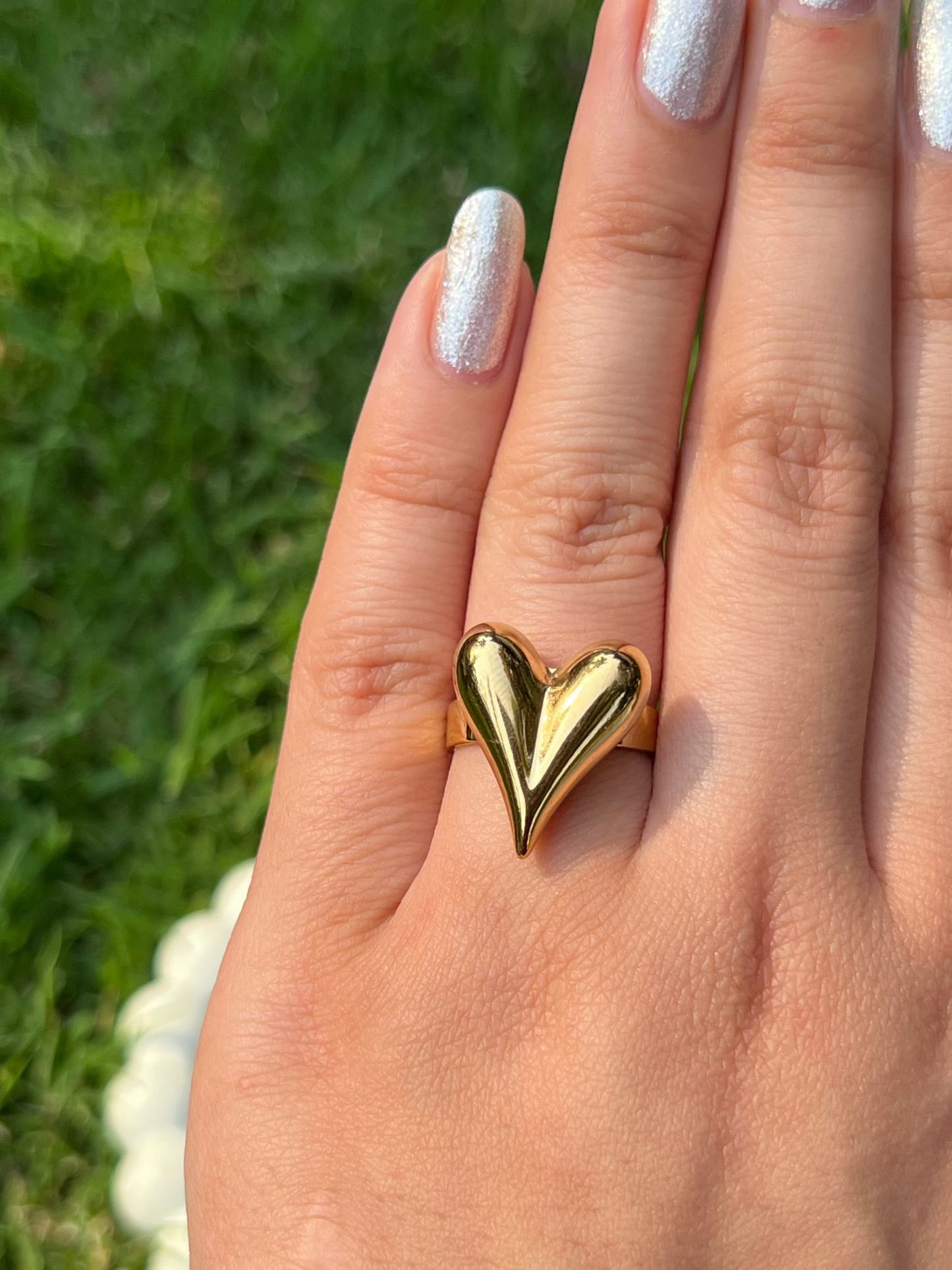 Heart of Gold Ring