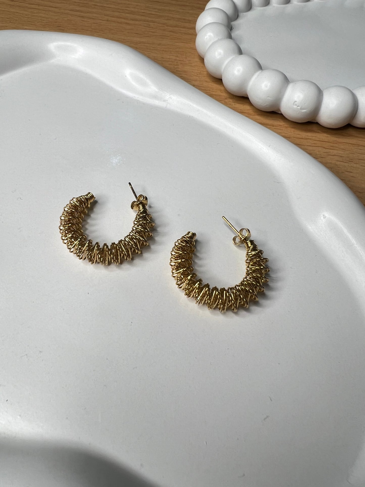 Genie Gold Hoops