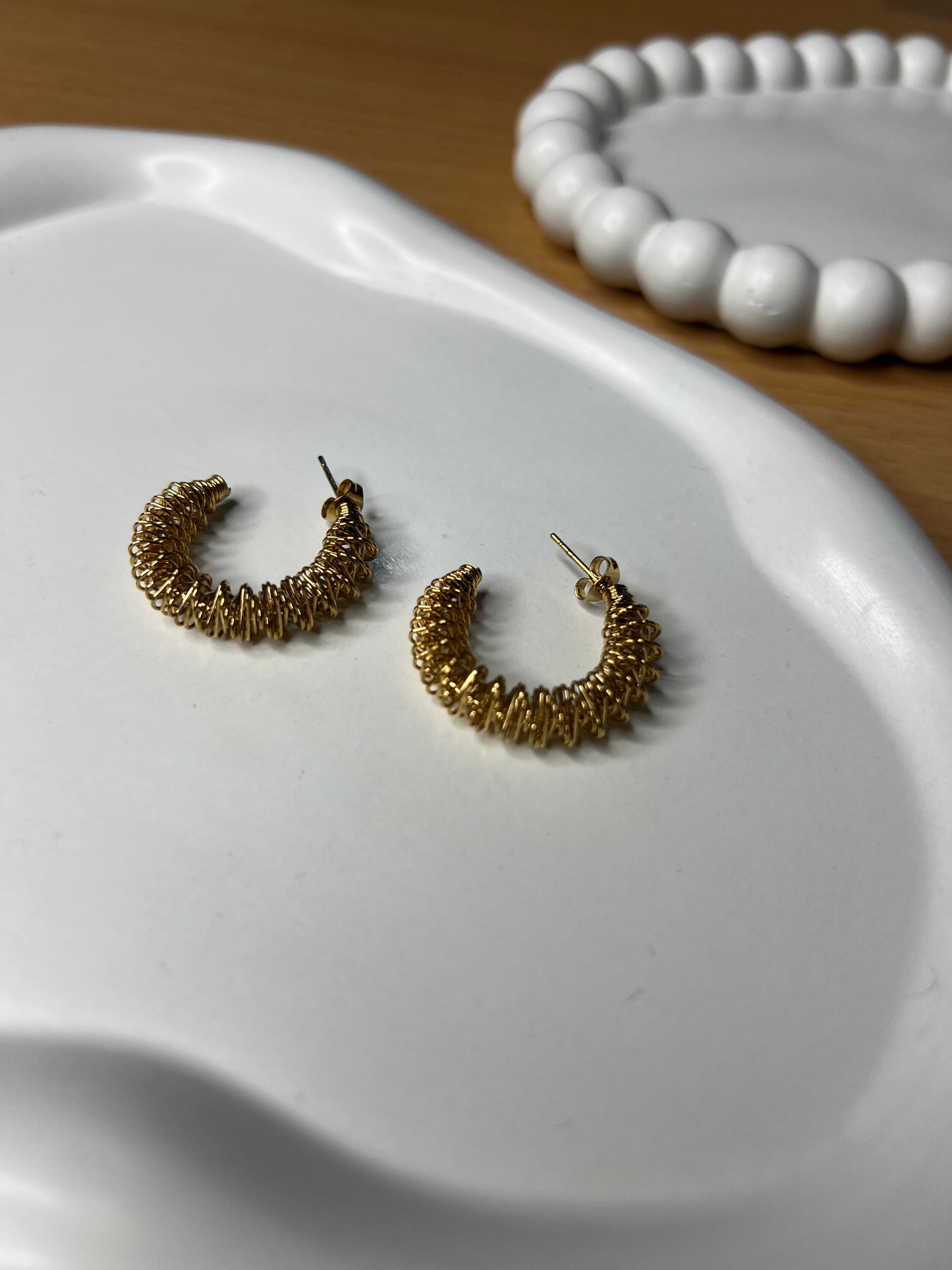 Genie Gold Hoops