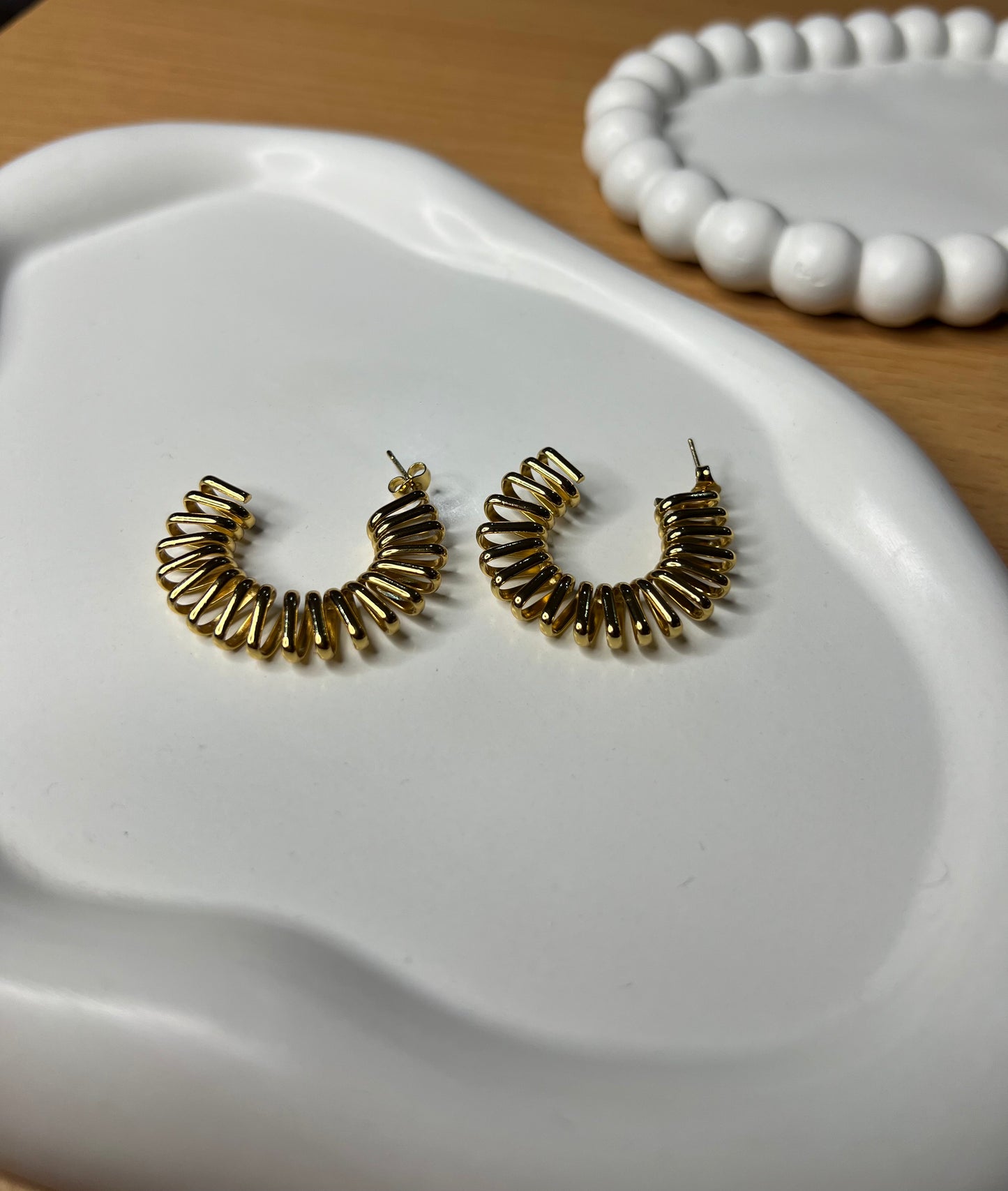 Whimsical Twisted Hoops