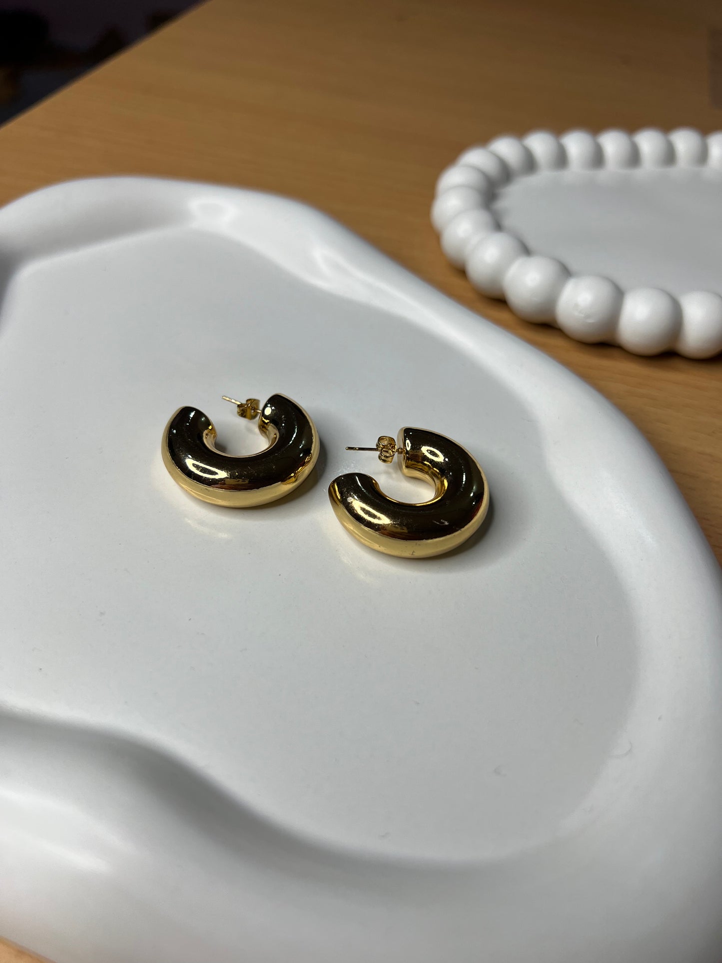 Glow Hoop Earrings small
