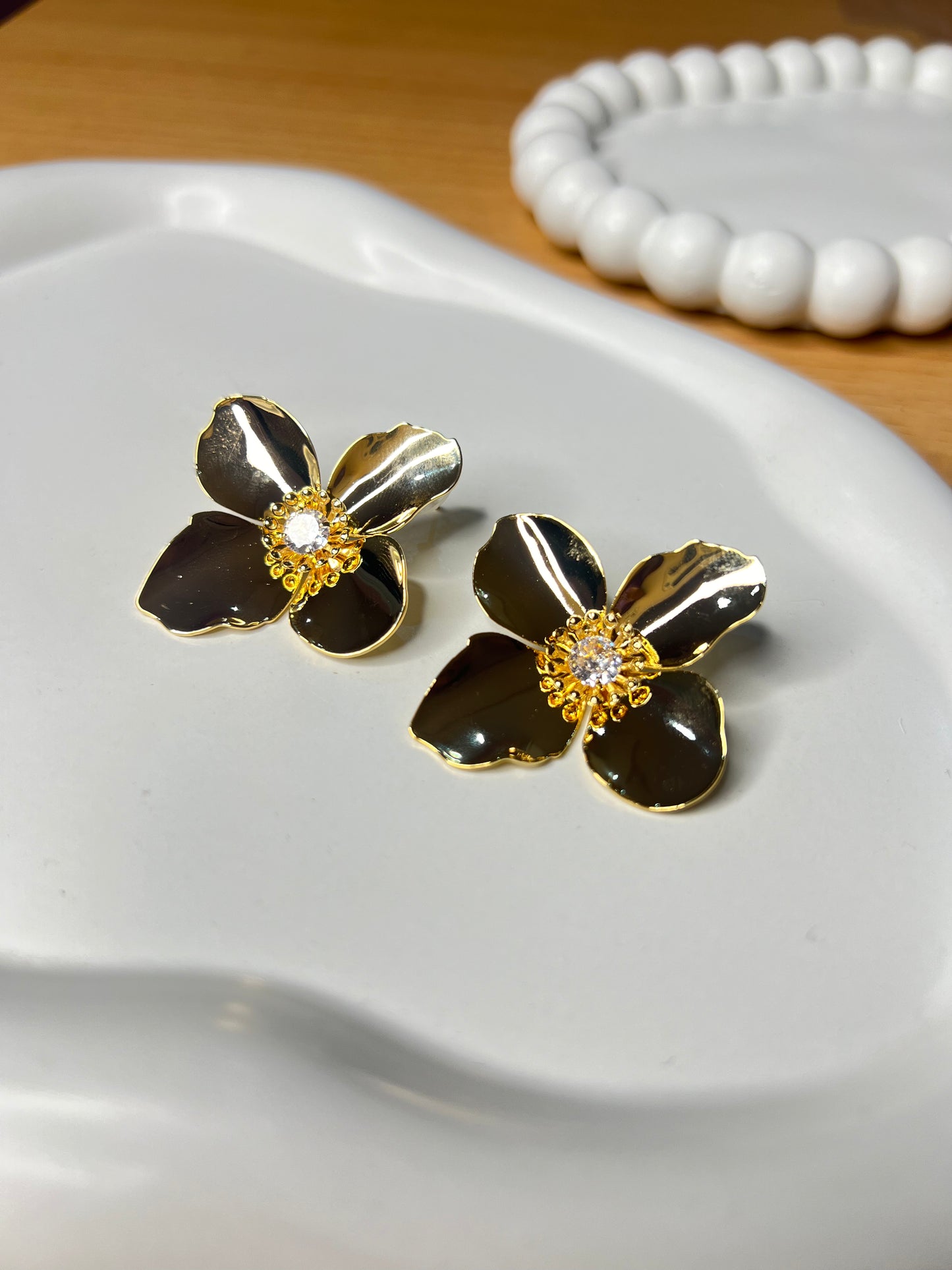 Lush Lily Statement Earrings
