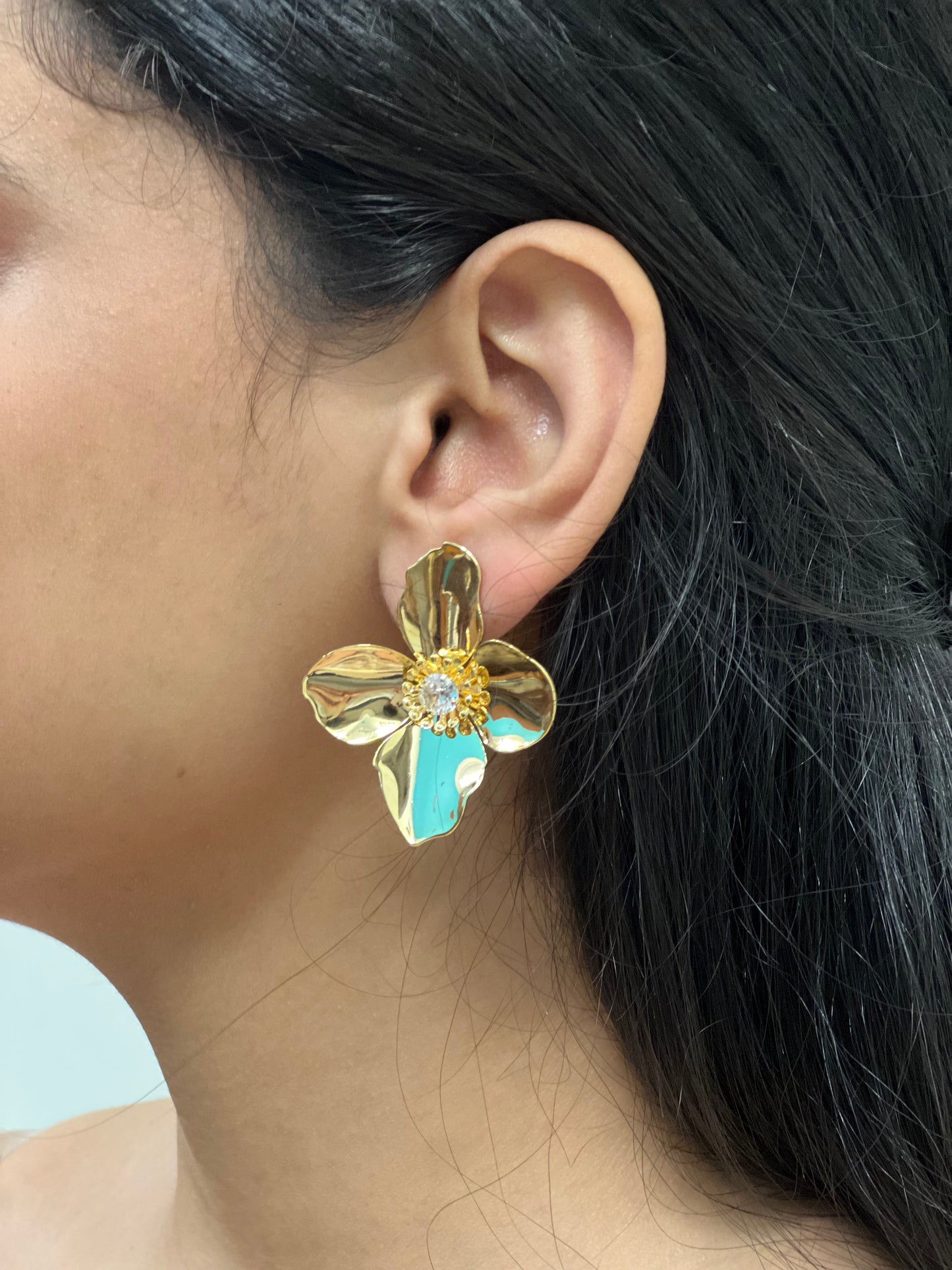 Lush Lily Statement Earrings