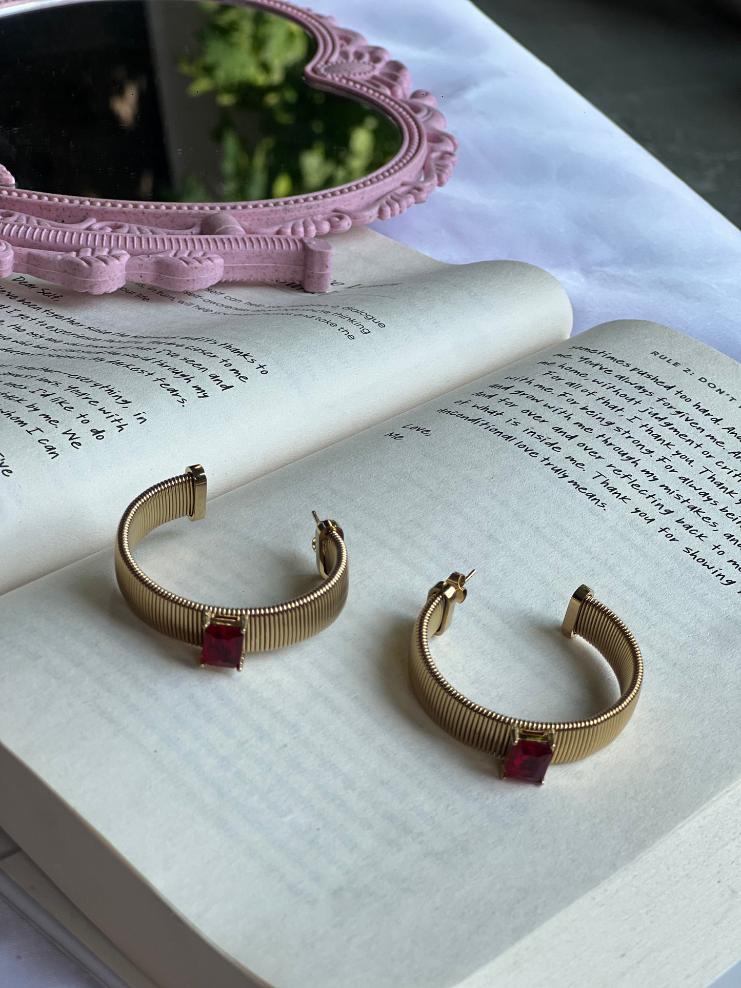 Jasmine's Golden Sands Hoops