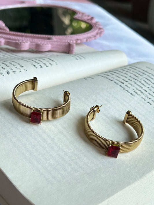 Jasmine's Golden Sands Hoops