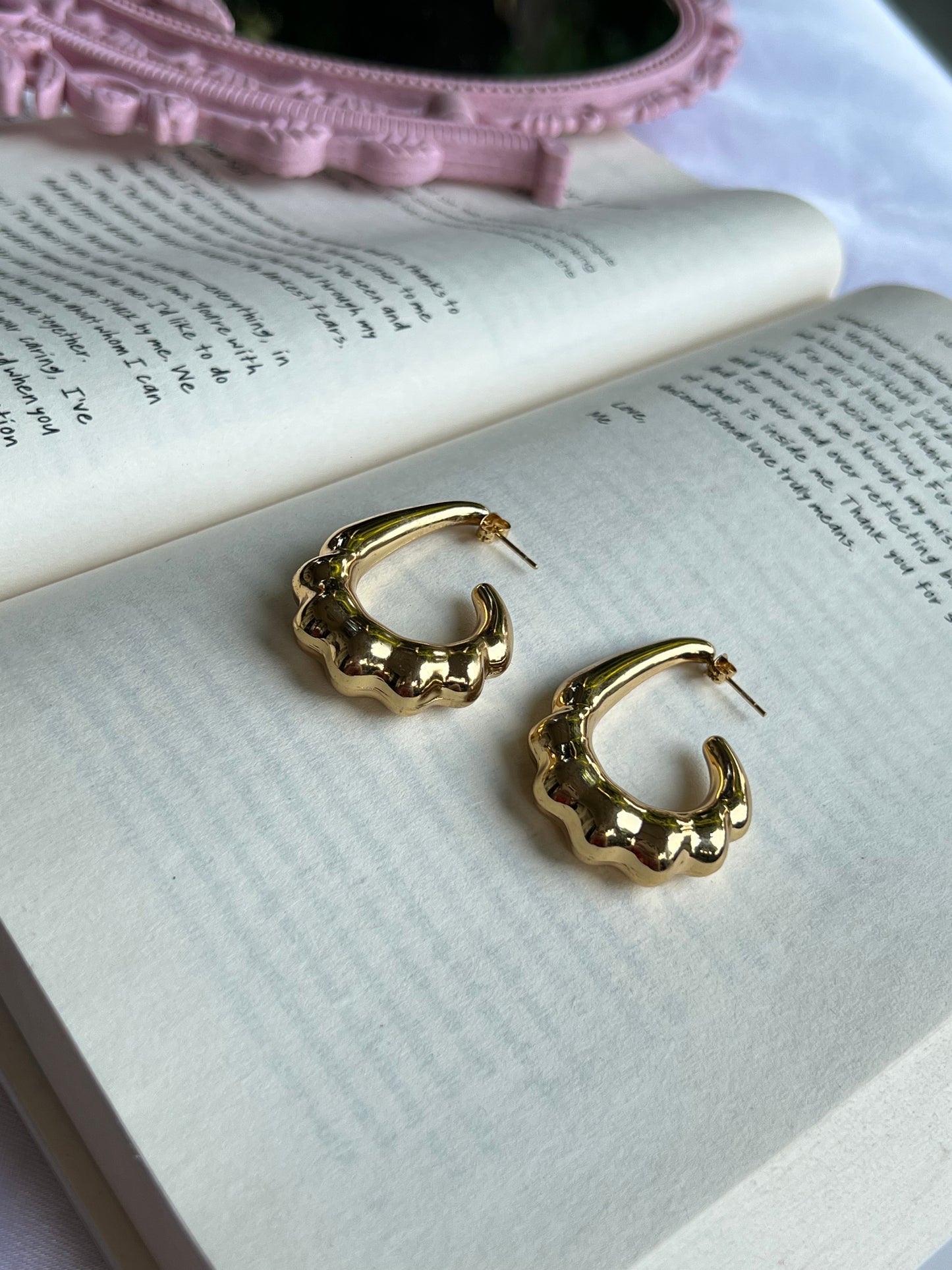Tiana's Twirled Hoops