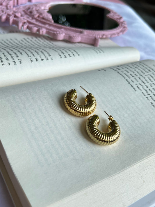 Twirled Elegant Hoops