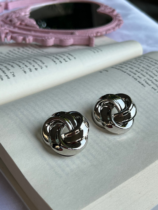 Ariel's Treasure Silver Earrings
