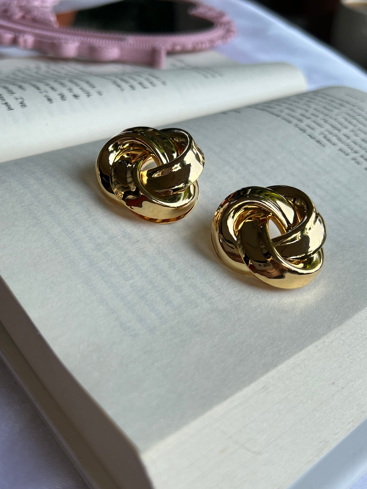 Ariel's Treasure Gold Earrings