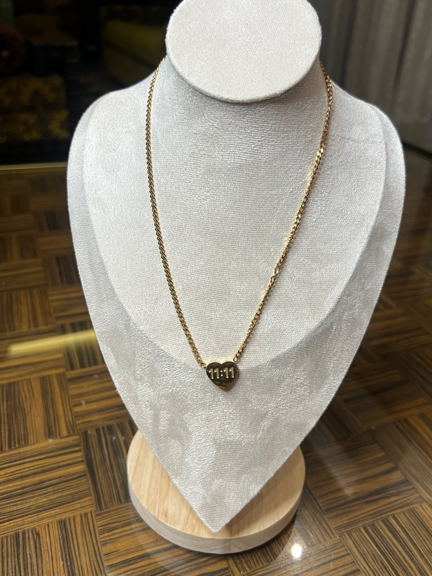 The 11:11 Heart Necklace