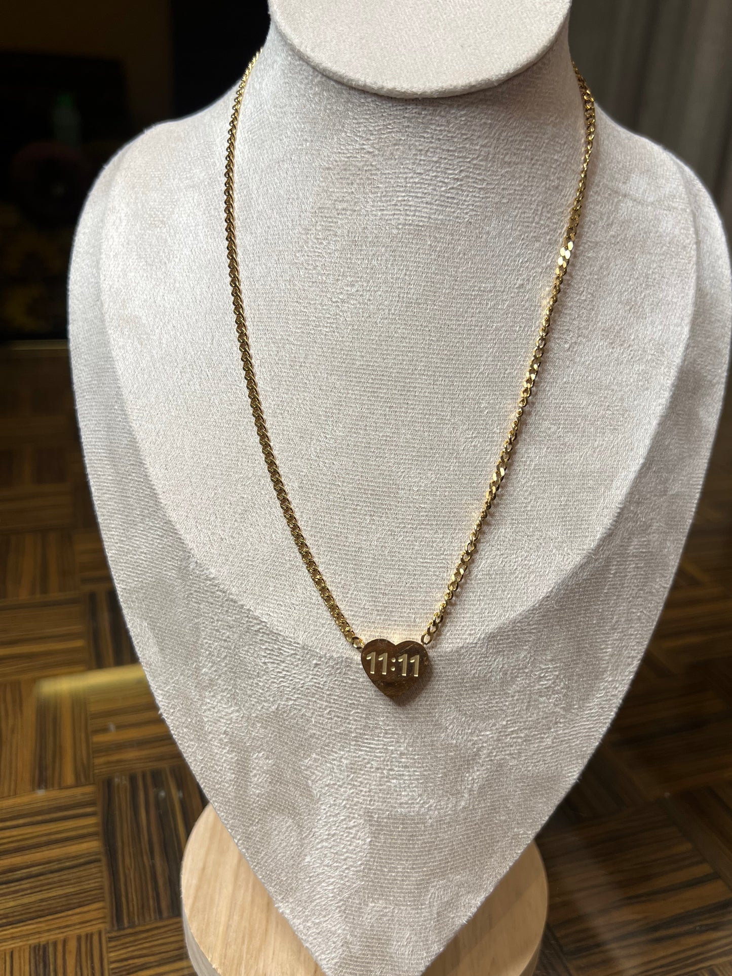 The 11:11 Heart Necklace