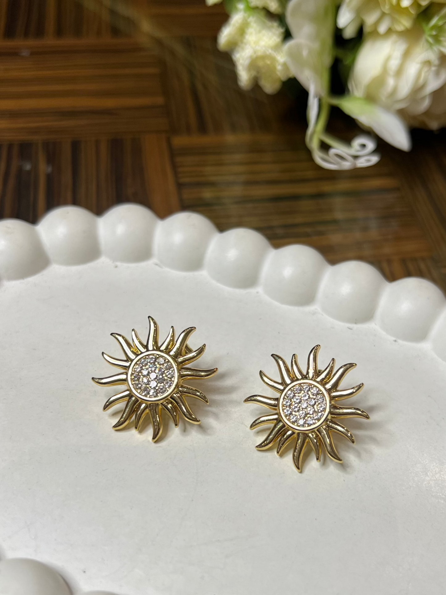 Sunbeam Drop Earrings