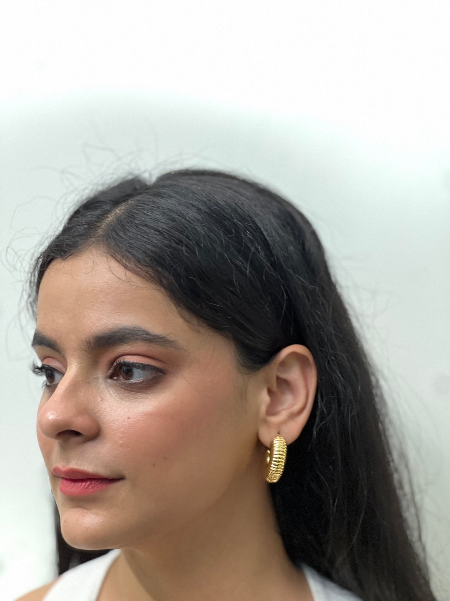 Twirled Elegant Hoops