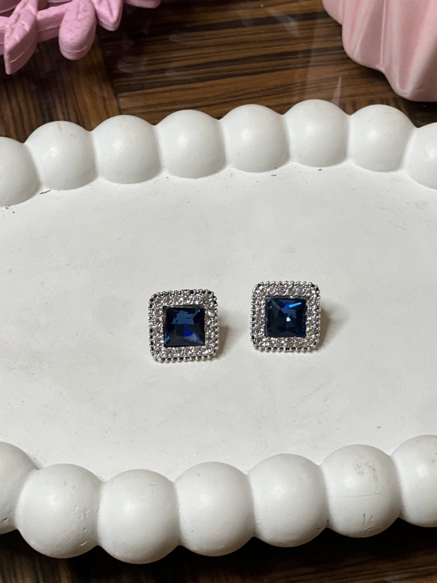 Indigo Blue Studs