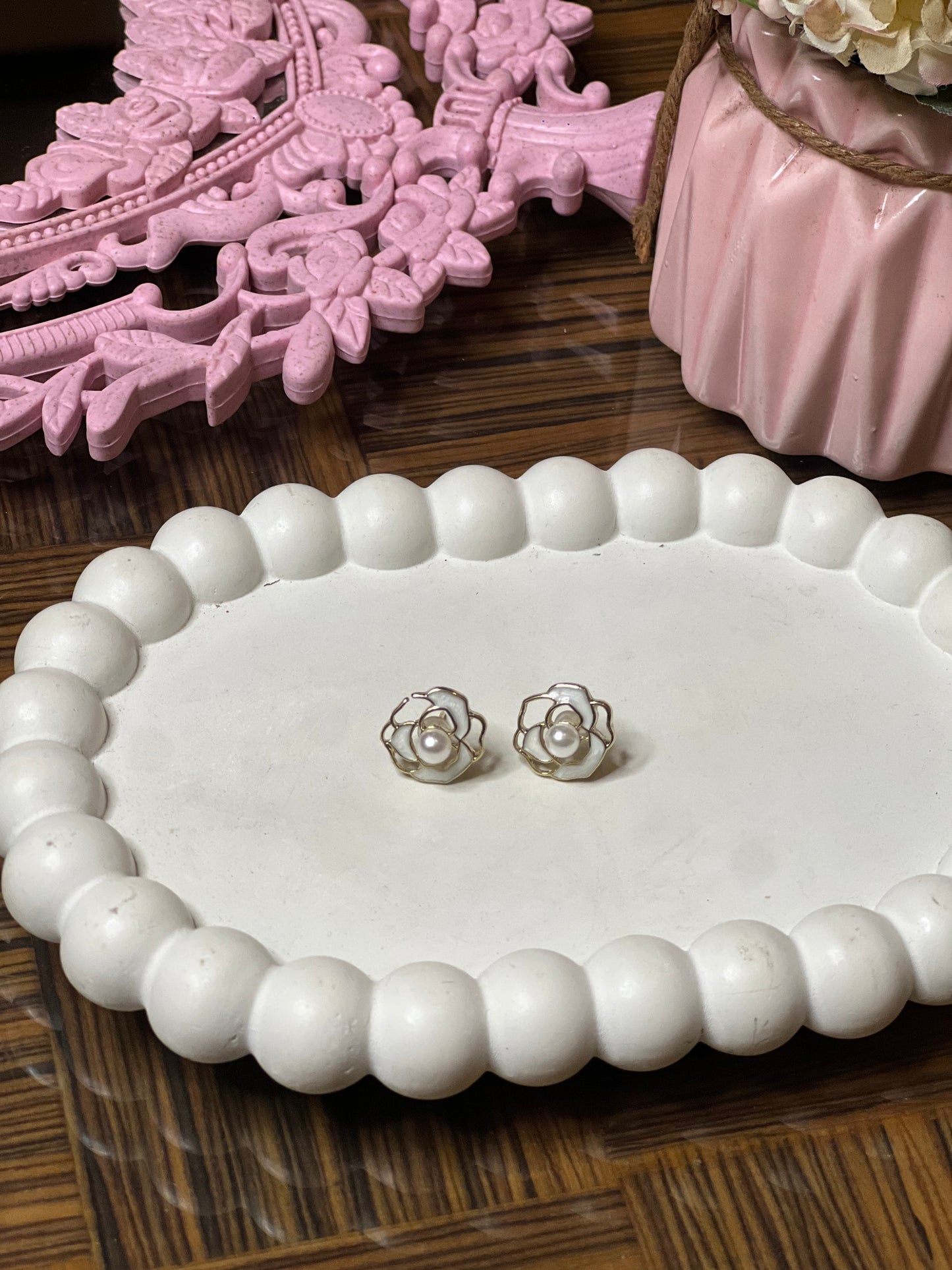 Lune Pearl Earring