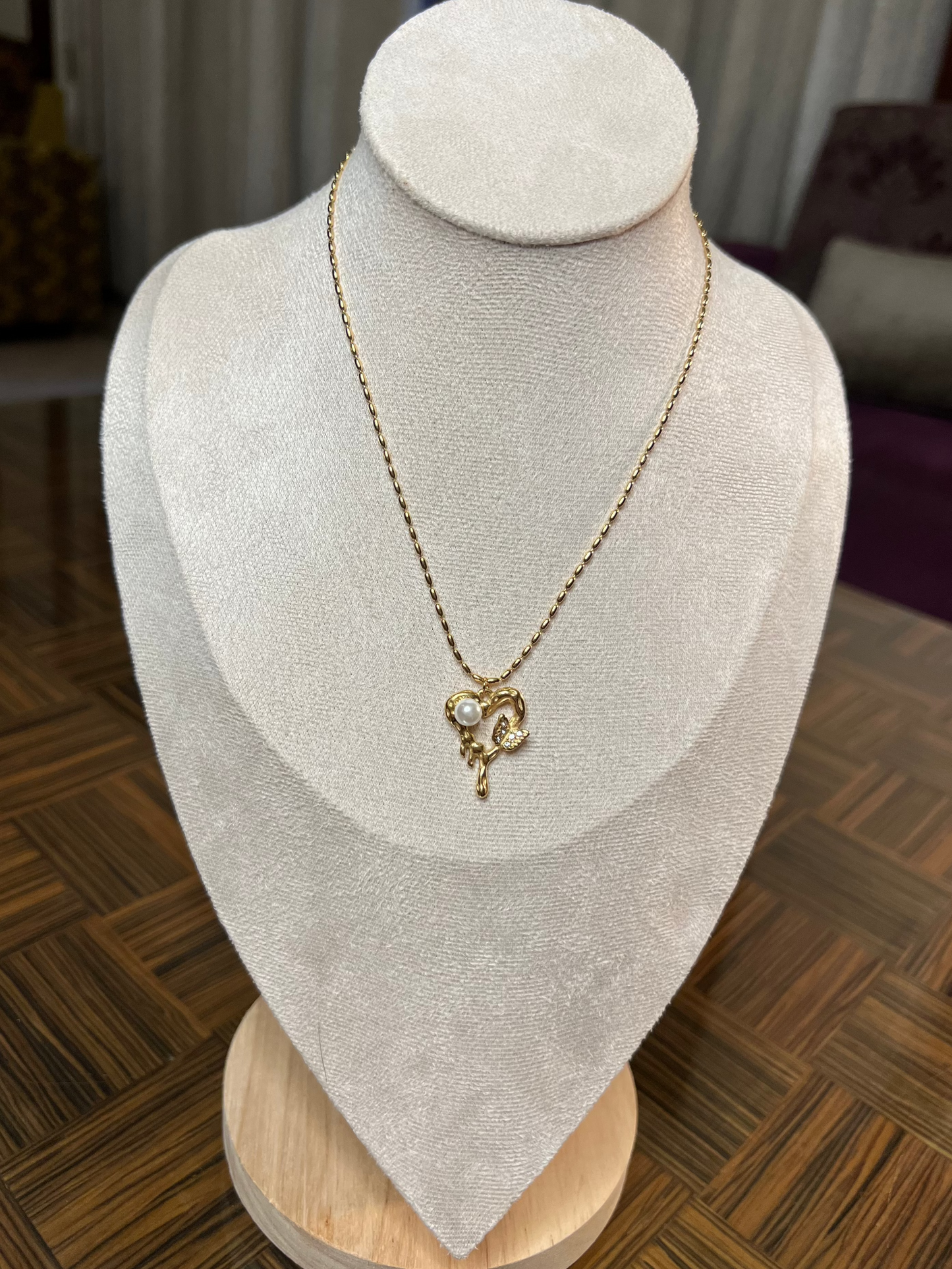 Laced Love Necklace