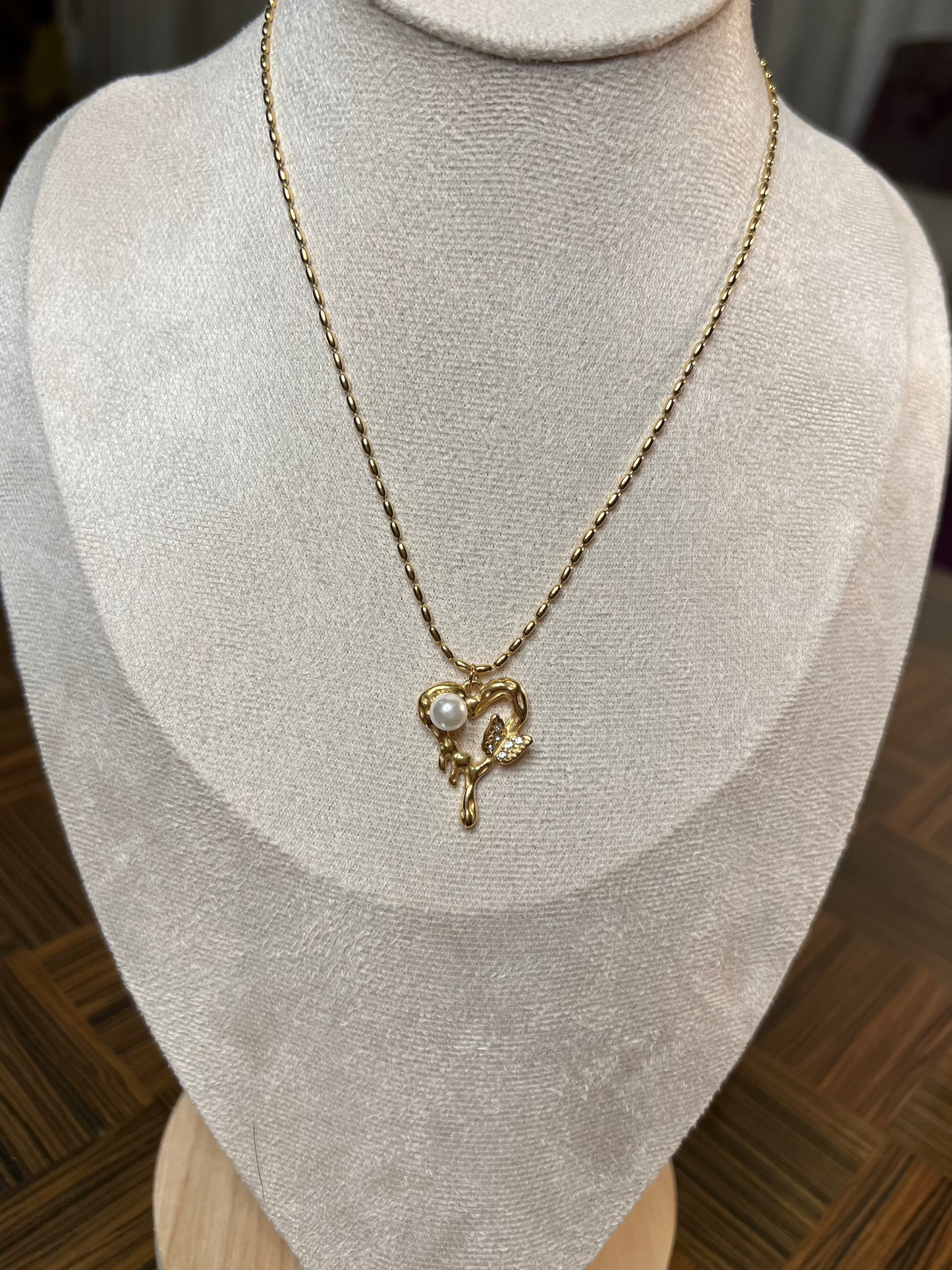 Laced Love Necklace