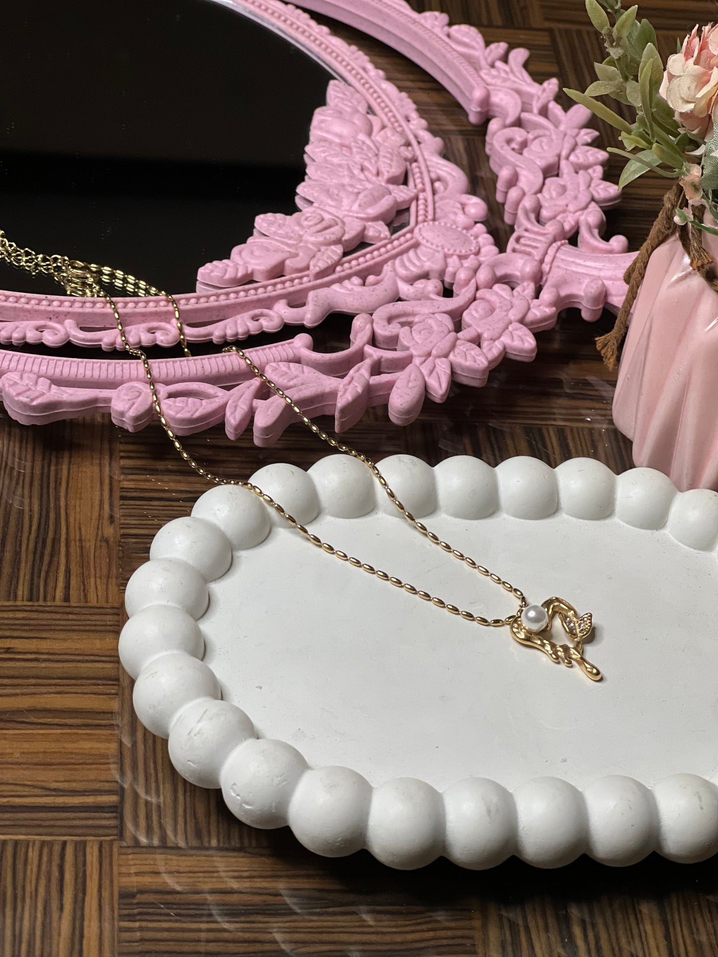 Laced Love Necklace