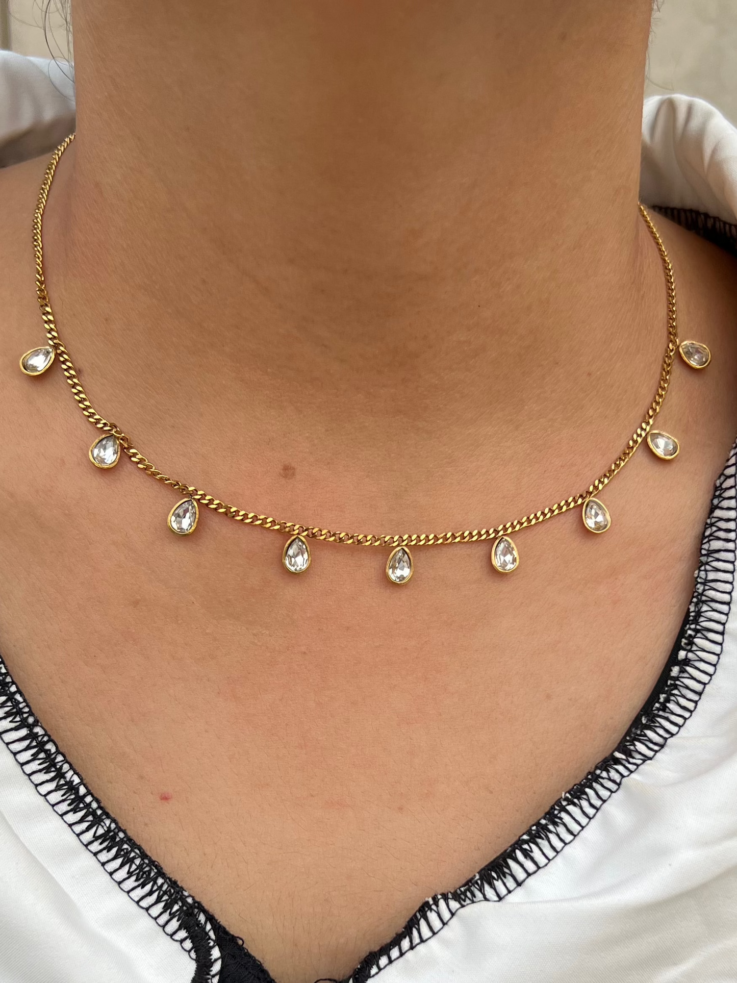 Glow Girl Charm Necklace