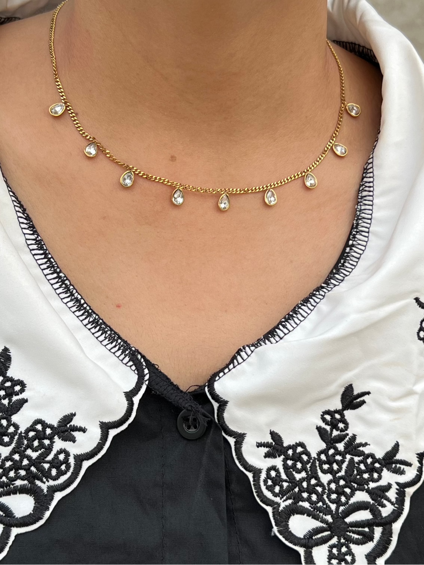 Glow Girl Charm Necklace