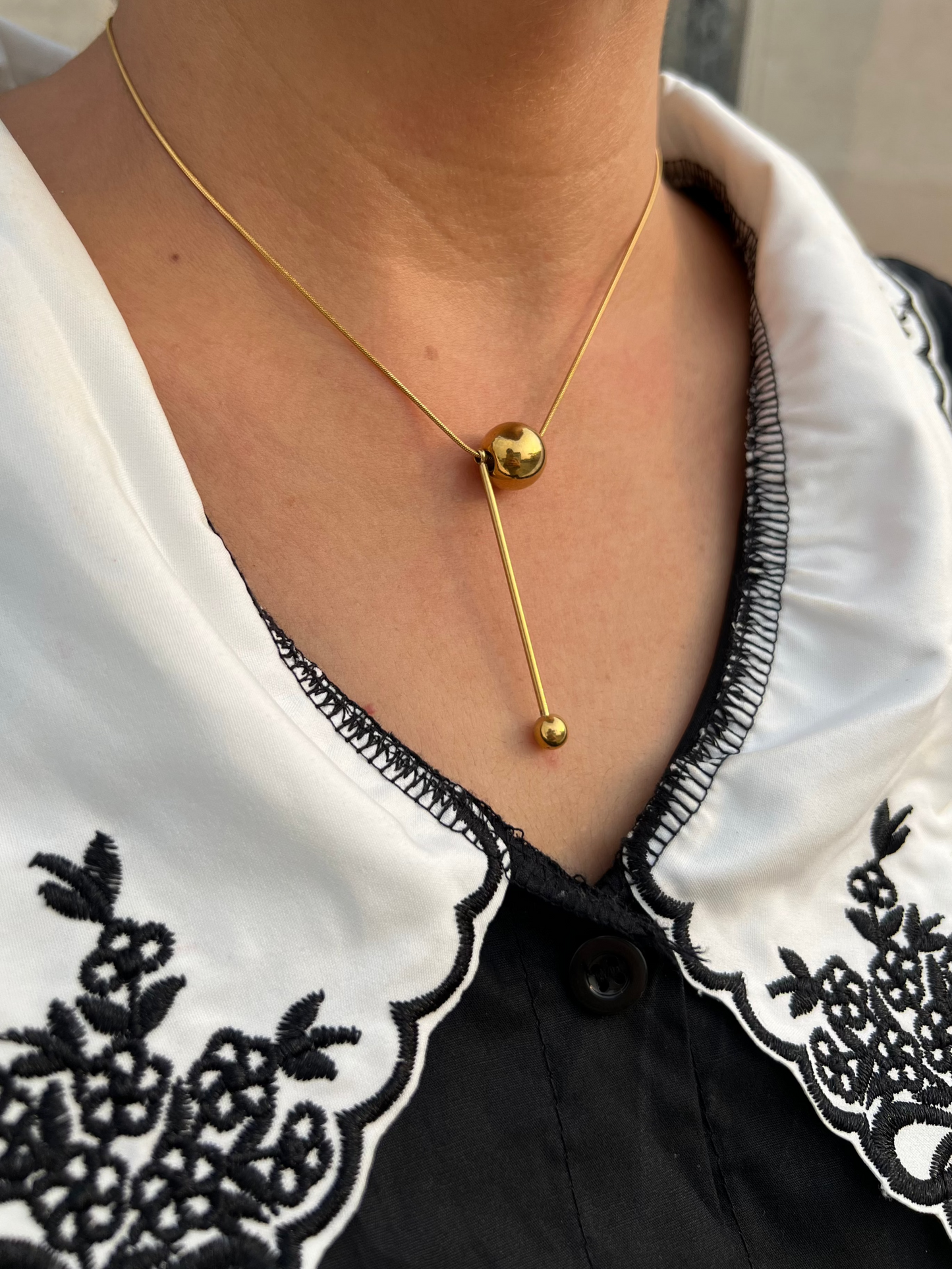 Cosmic Drop Necklace