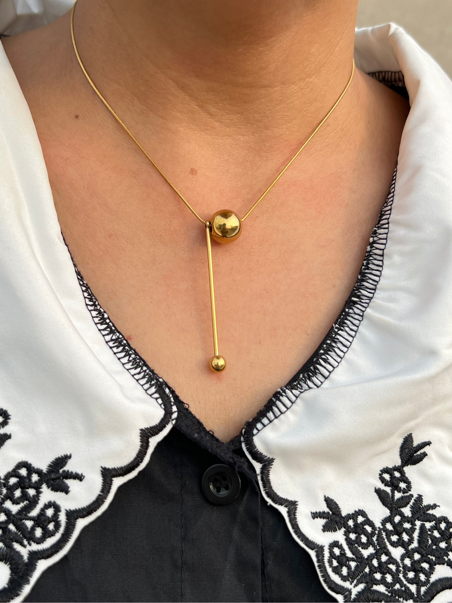 Cosmic Drop Necklace
