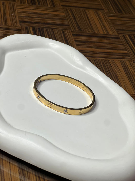 Radiant Charm Golden Bracelet