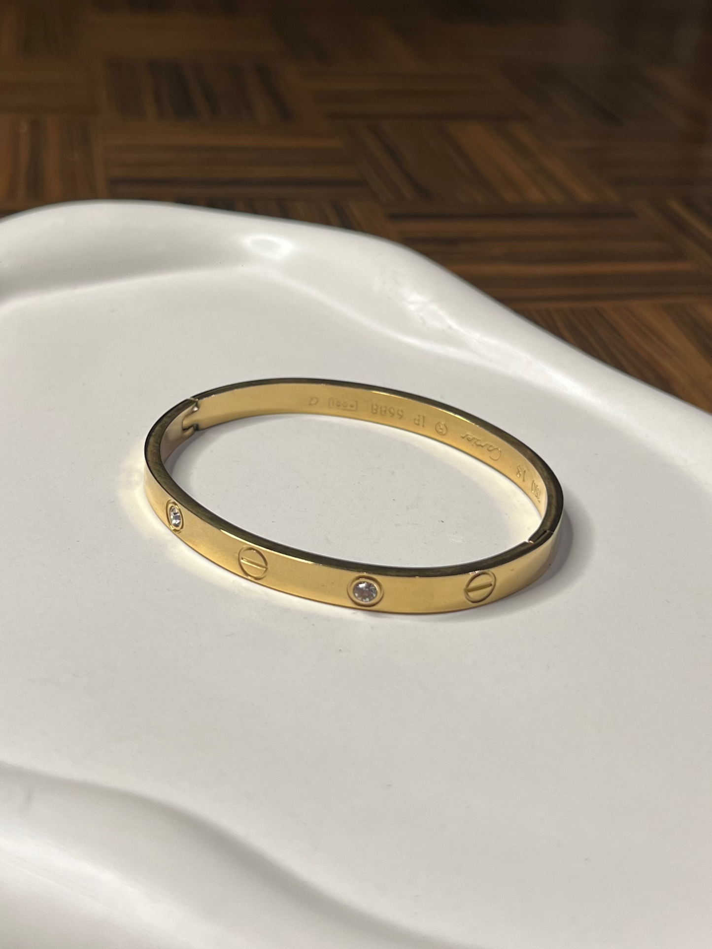 Radiant Charm Golden Bracelet