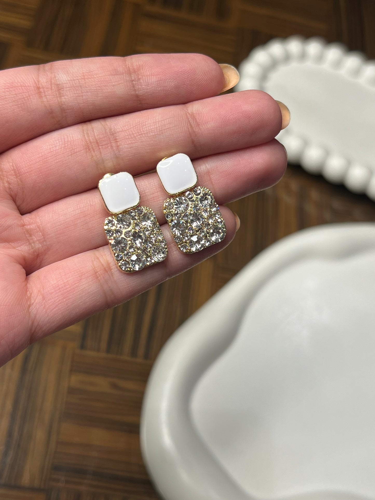 Diamond Dew Earrings
