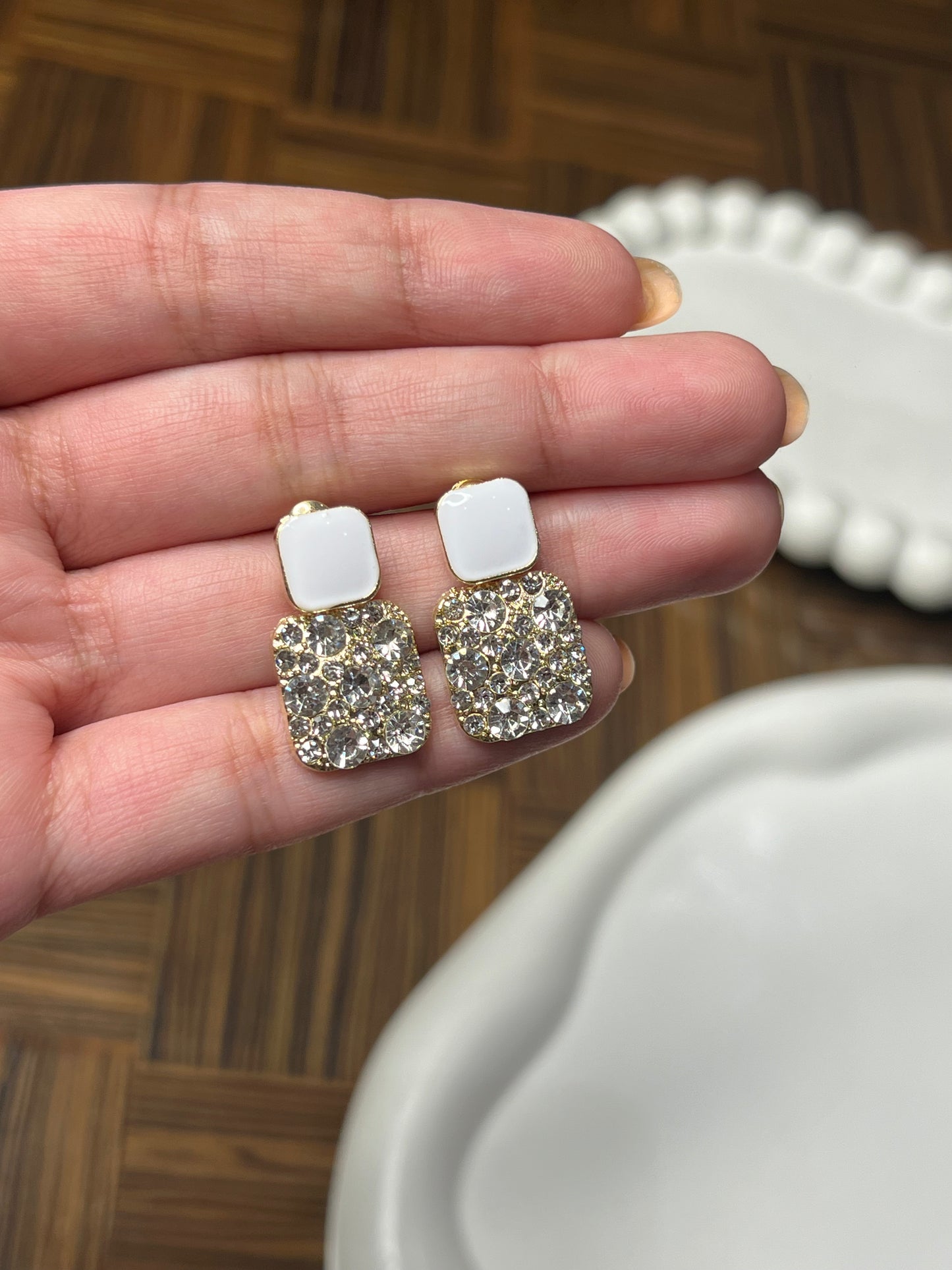 Diamond Dew Earrings