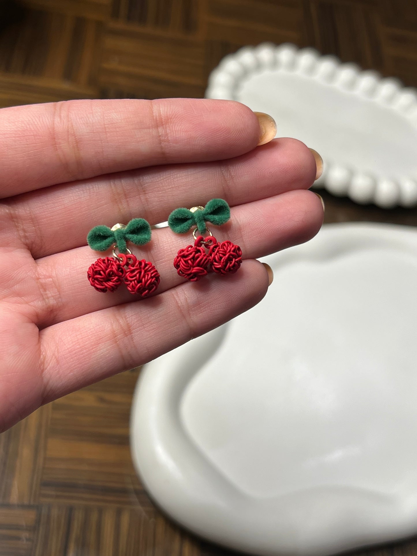 Sweet Cheery Earrings