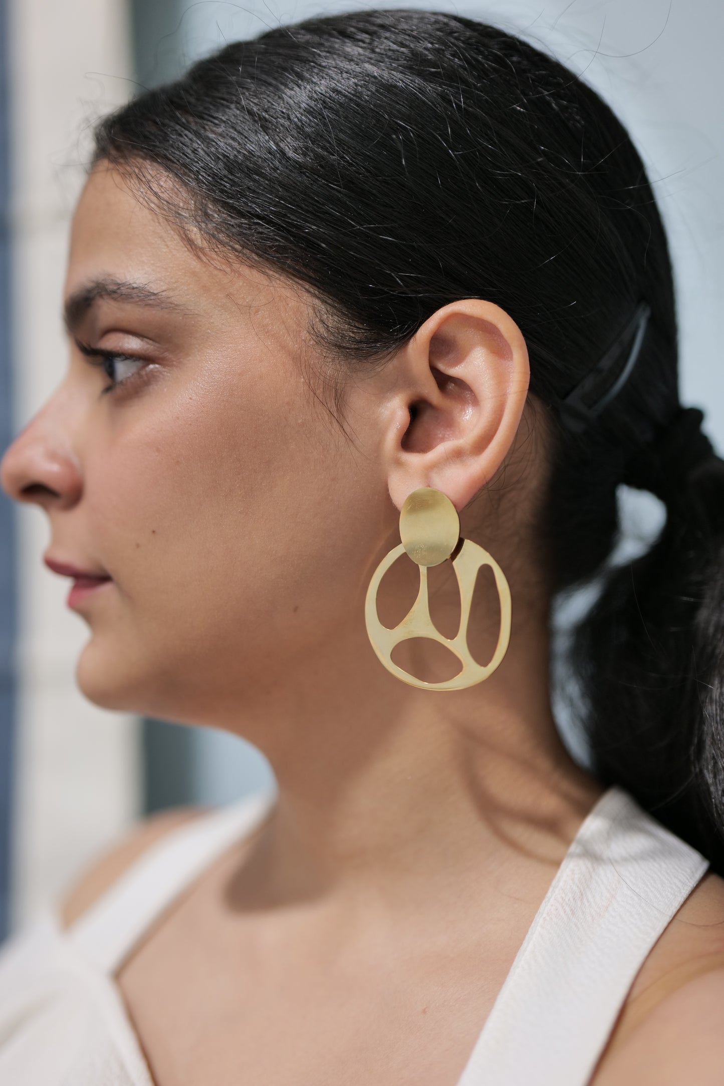Carved Cascade Earrings