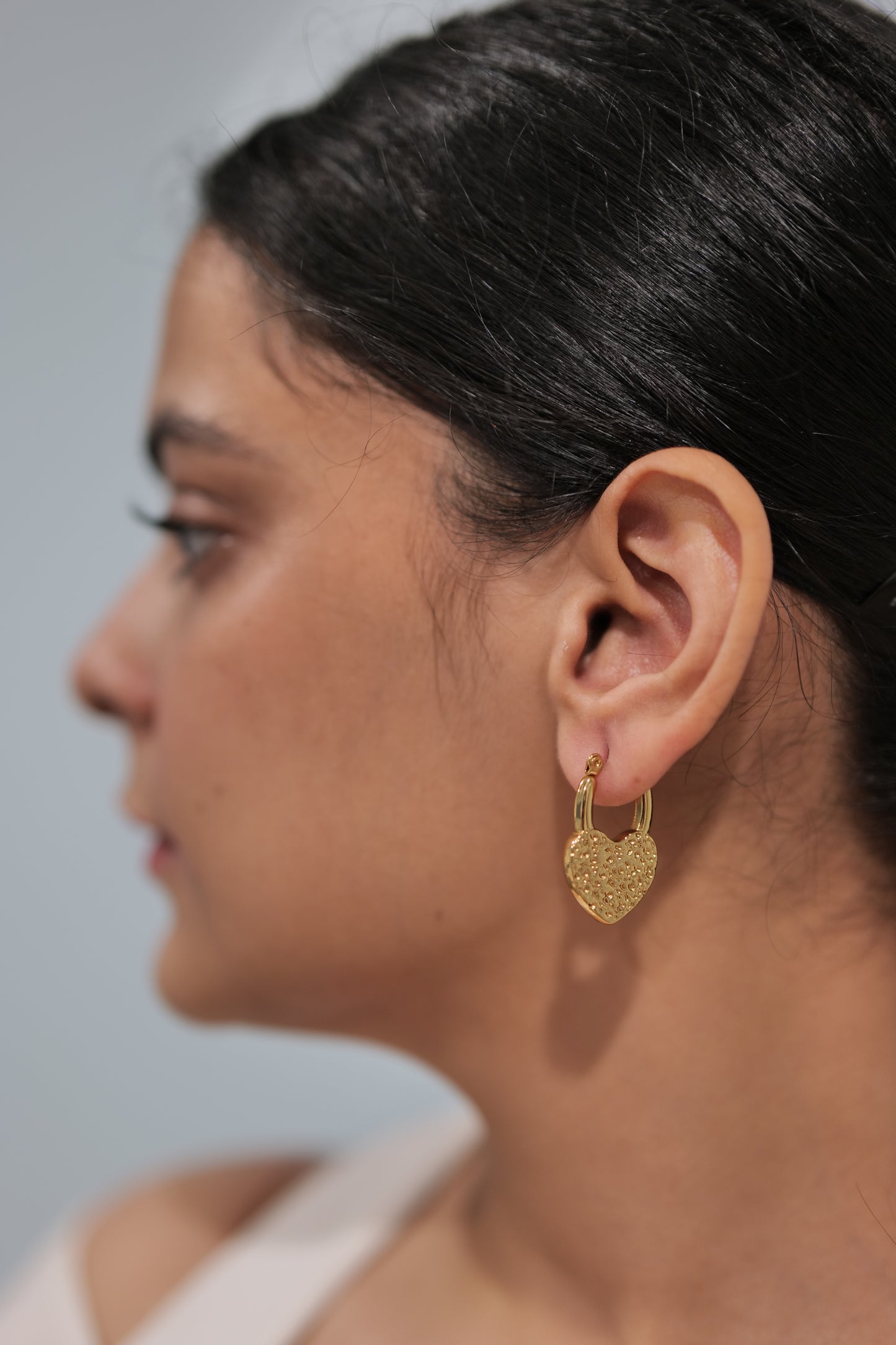 Delicate Dazzle Gold Earrings