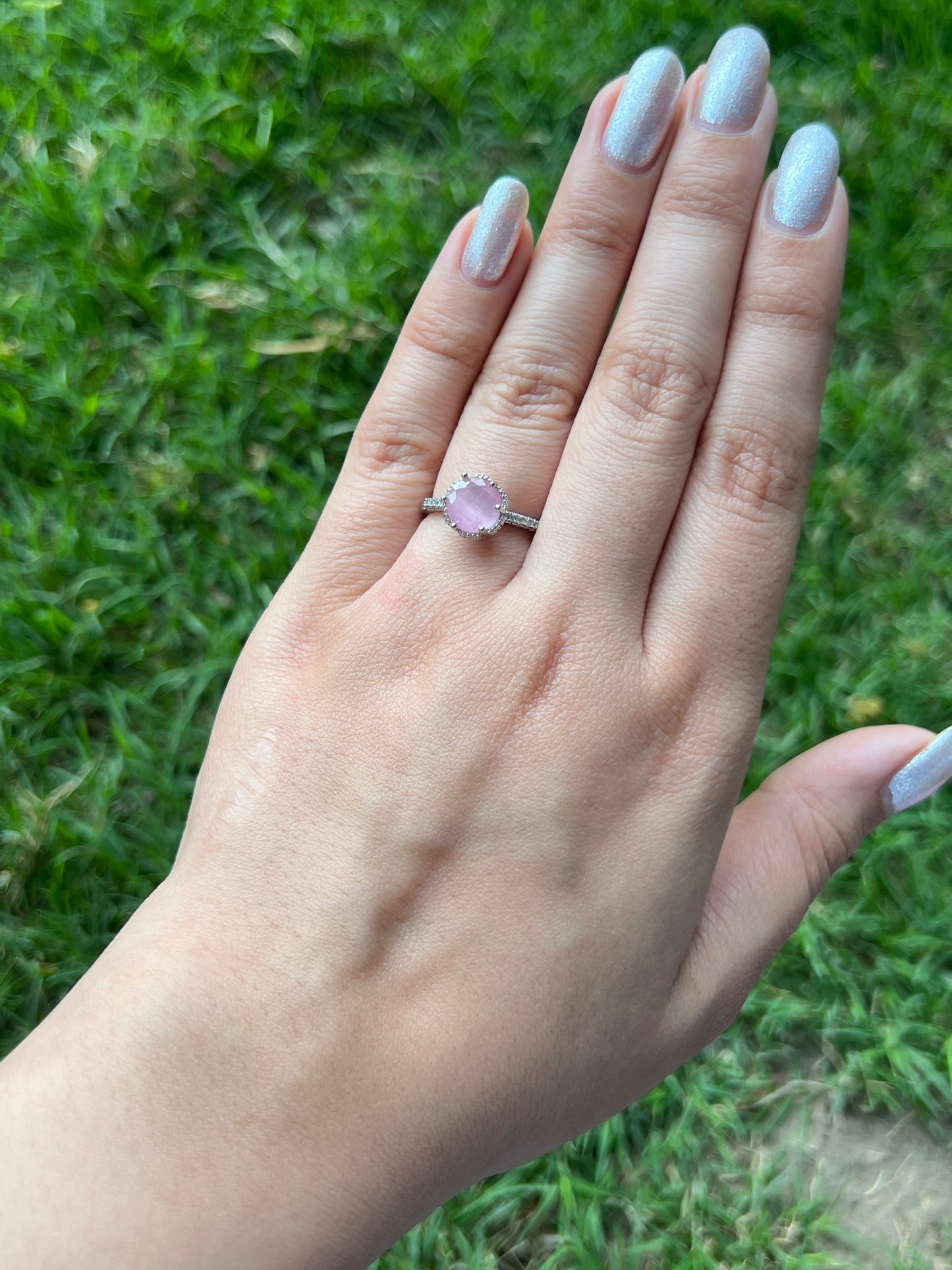 Pink Lovebug Ring