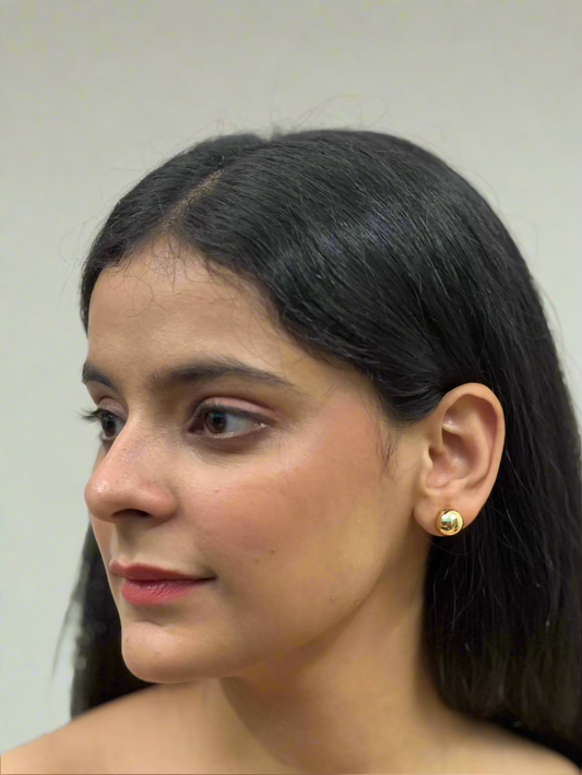 Aurea Gold Studs