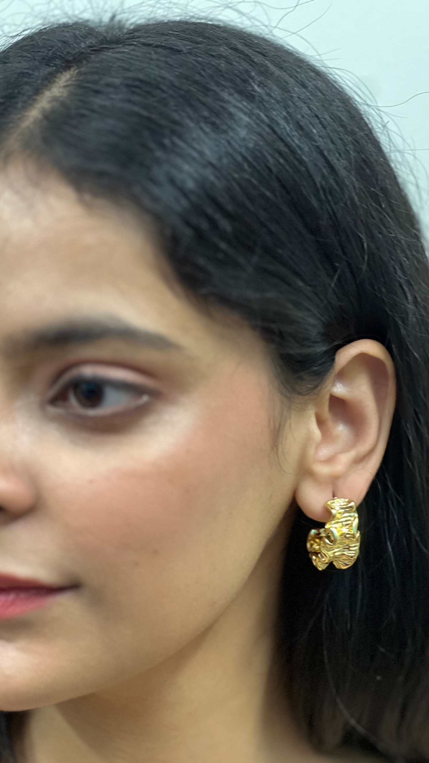 Stardust Textured Earrings